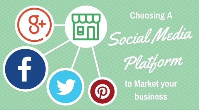 Choosing a social media marketing platform.